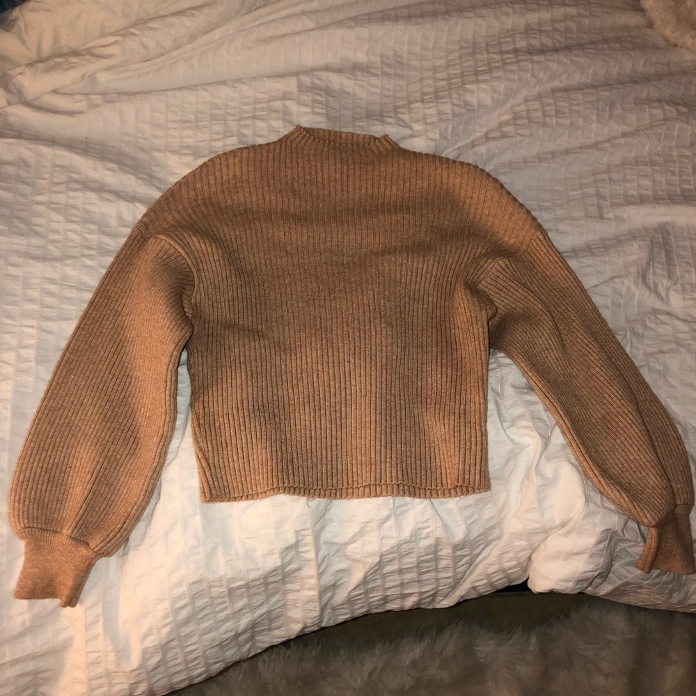 Noughts and crosses high neck jumper